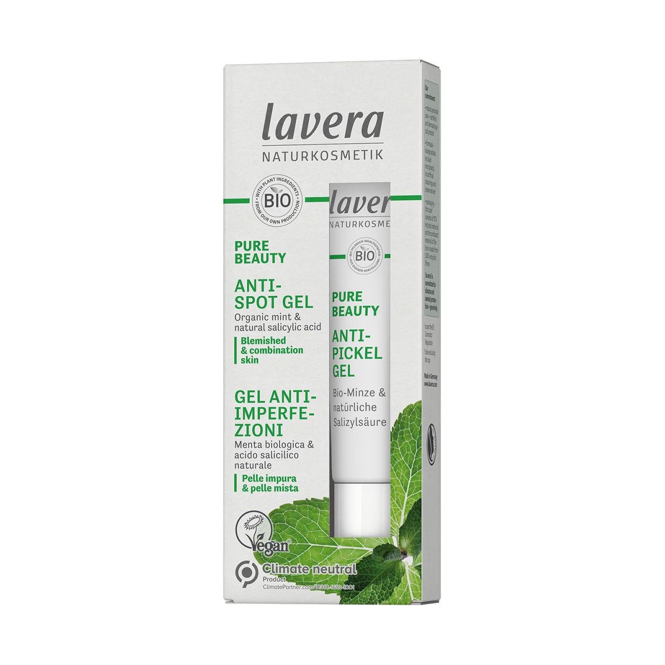 Pure Beauty Anti - Spot Gel 15ml - Lavera - Gel cream - Eco Natural Products