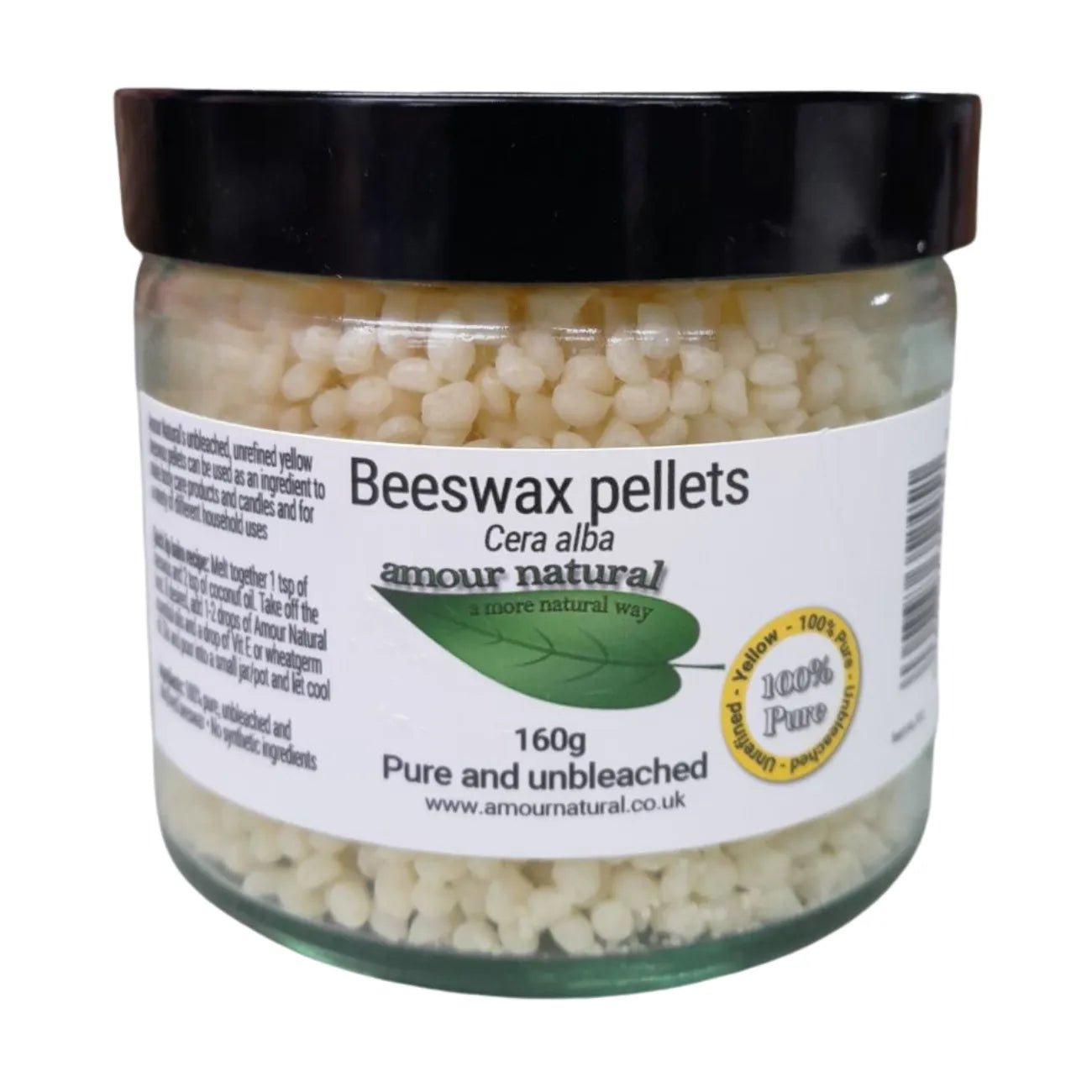 Pure Beeswax Pellets 160g - Amour Natural - Beeswax Pellets - Amour Natural