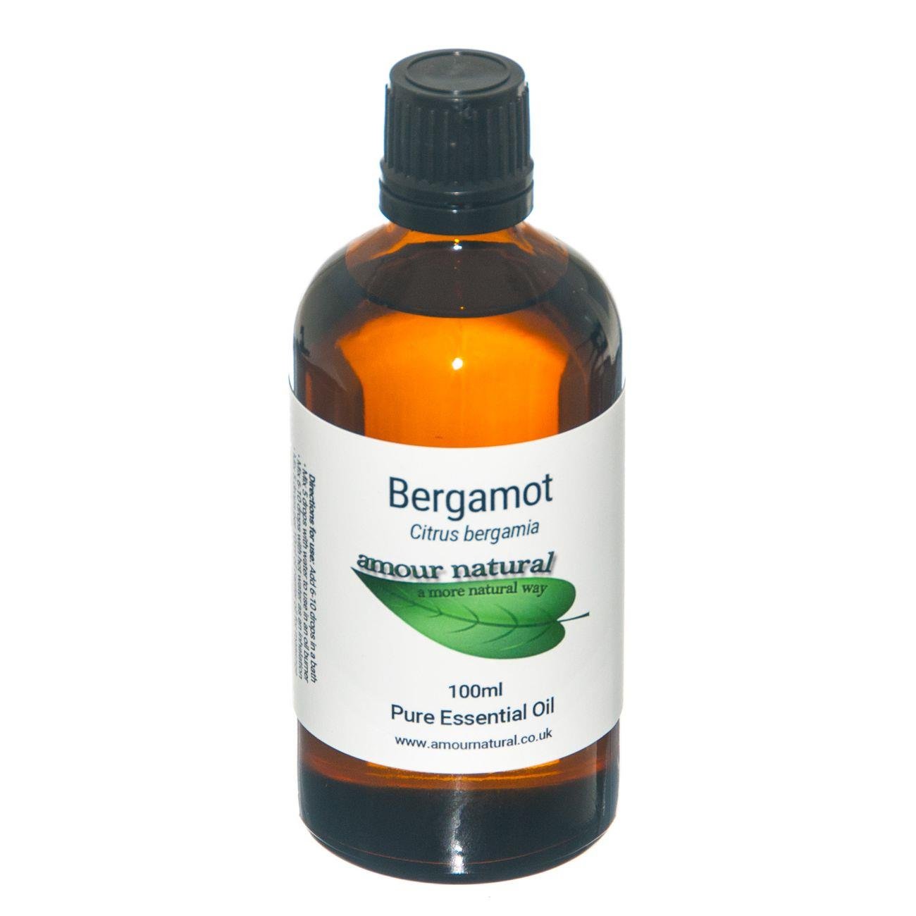 Pure Bergamot Essential Oil 100ml - Amour Natural - Essential Oil - Eco Natural Products
