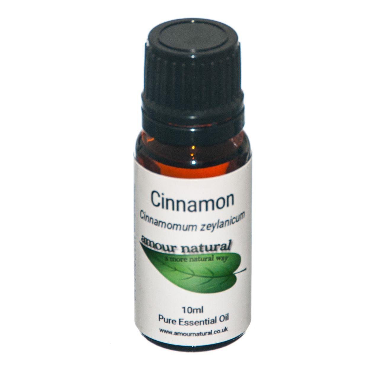 Pure Cinnamon Essential Oil 10ml - Amour Natural - Massage Oil - Eco Natural Products