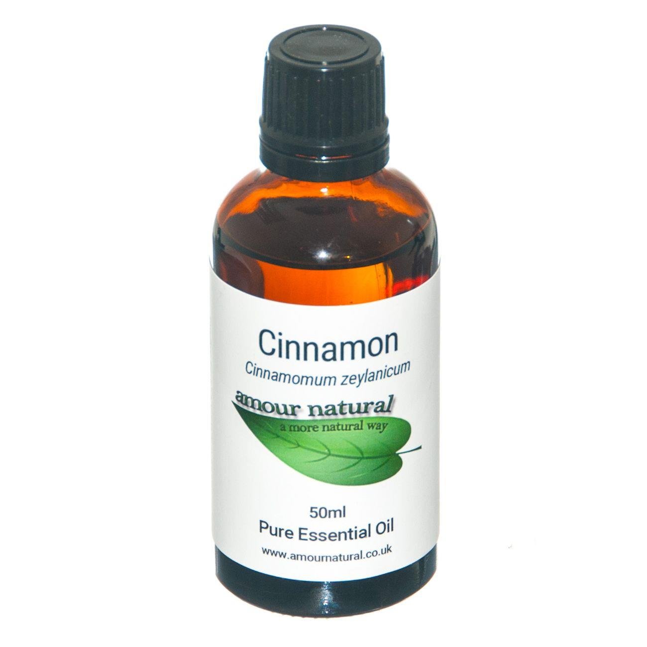 Pure Cinnamon Essential Oil 50ml - Amour Natural - Massage Oil - Eco Natural Products