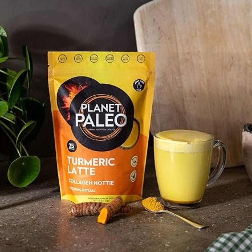Pure Collagen Turmeric Latte 260g - Planet Paleo - Food Supplement - Eco Natural Products