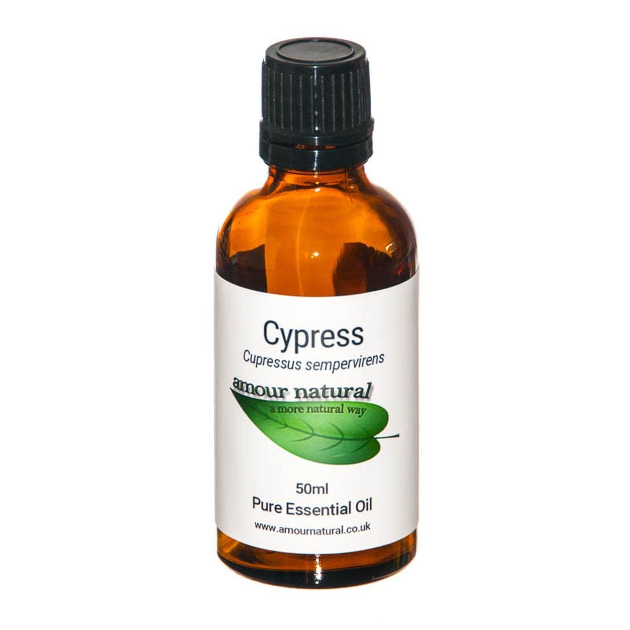 Pure Cypress Essential Oil 50ml - Amour Natural - Eco Natural Products