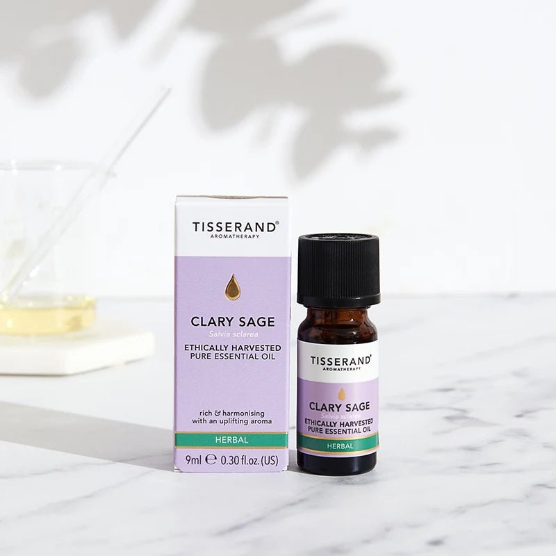 Pure Essential Ethically Harvested Oil Clary Sage 9ml - Tisserand - Essential Oil - Eco Natural Products