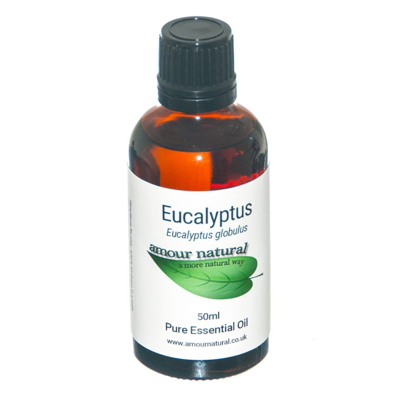 Pure Eucalyptus Essential Oil 50ml - Amour Natural - Eco Natural Products