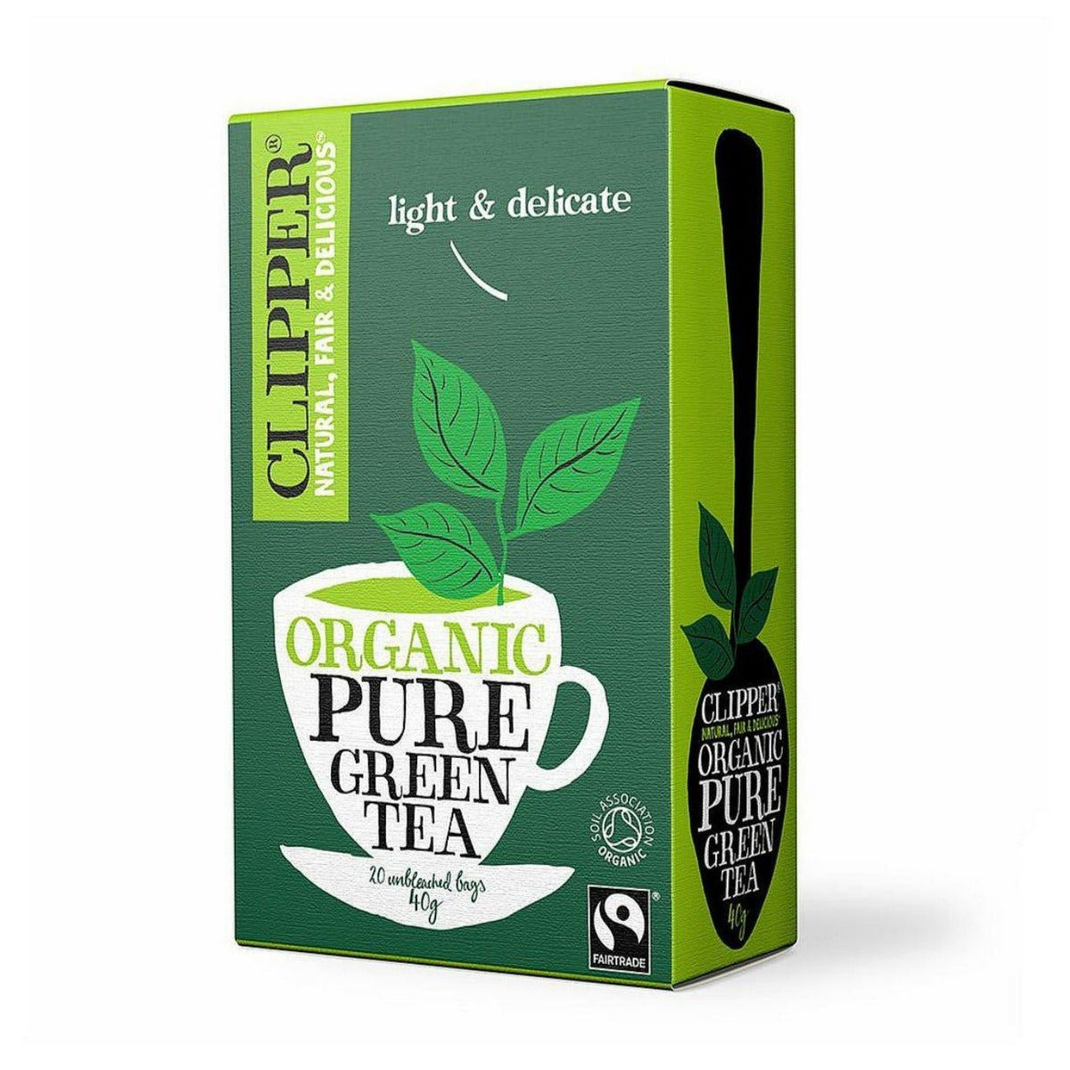 Pure Green Tea 20 Bags - Clipper - Eco Natural Products