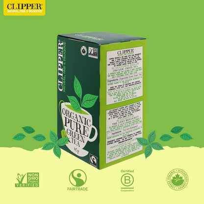 Pure Green Tea 20 Bags - Clipper - Tea - Eco Natural Products