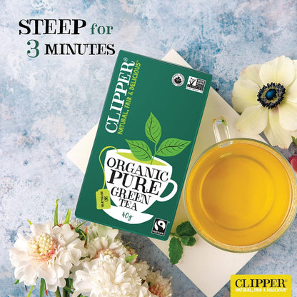 Pure Green Tea 20 Bags - Clipper - Tea - Eco Natural Products