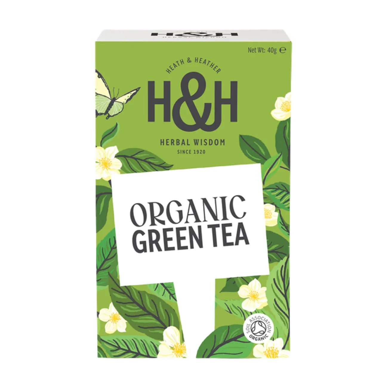 Pure Green Tea 20 Bags - Heath & Heather - Teas - Heath & Heather