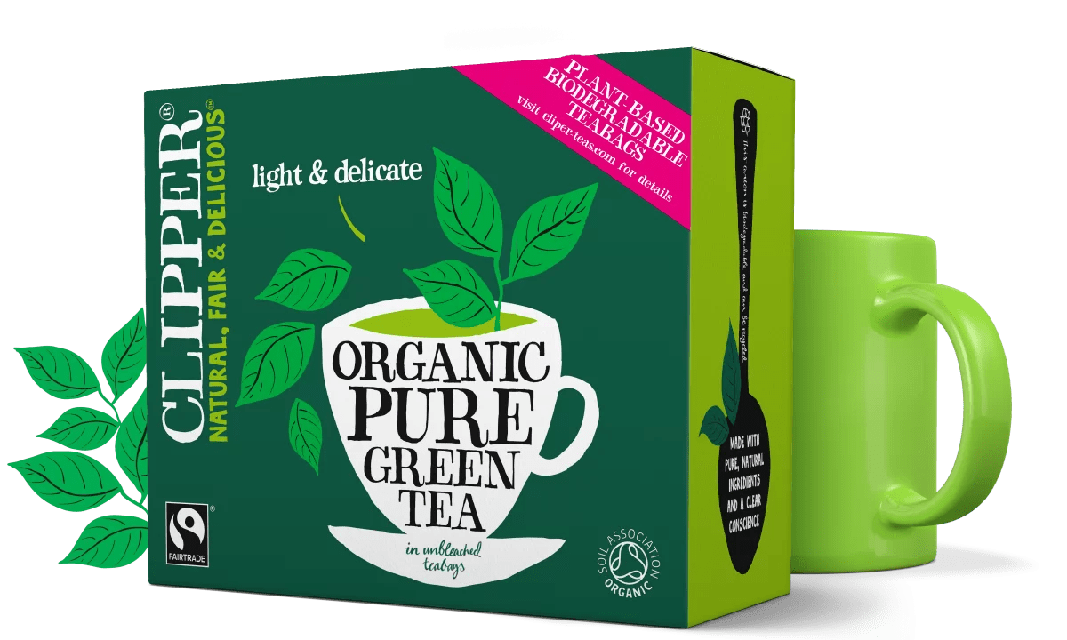 Pure Green Tea 80 Bags - Clipper - Tea - Eco Natural Products