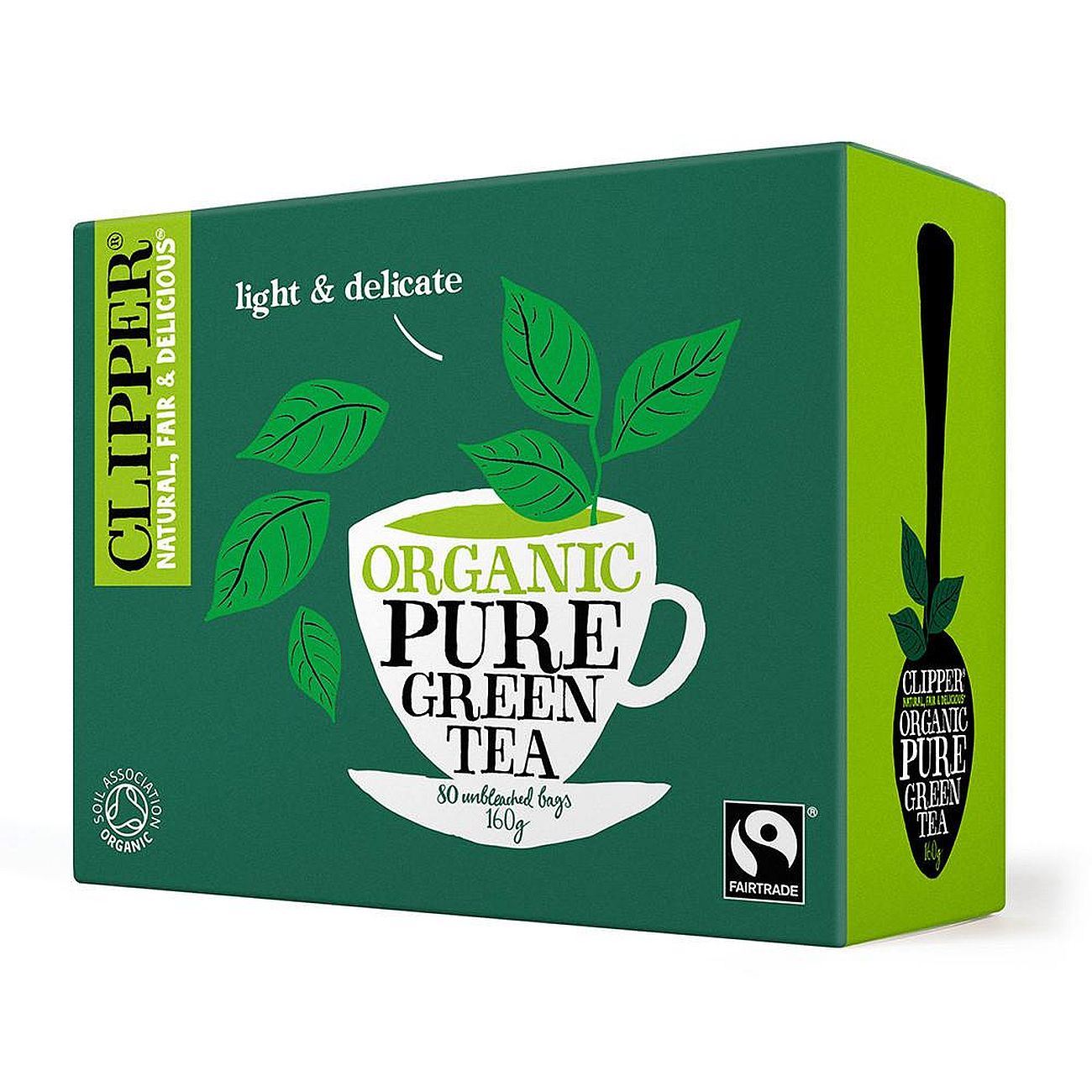 Pure Green Tea 80 Bags - Clipper - Tea - Eco Natural Products