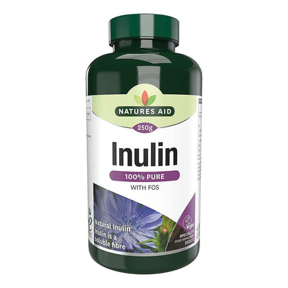 Pure Inulin 250g - Natures Aid - Vitamins & Supplements - Eco Natural Products