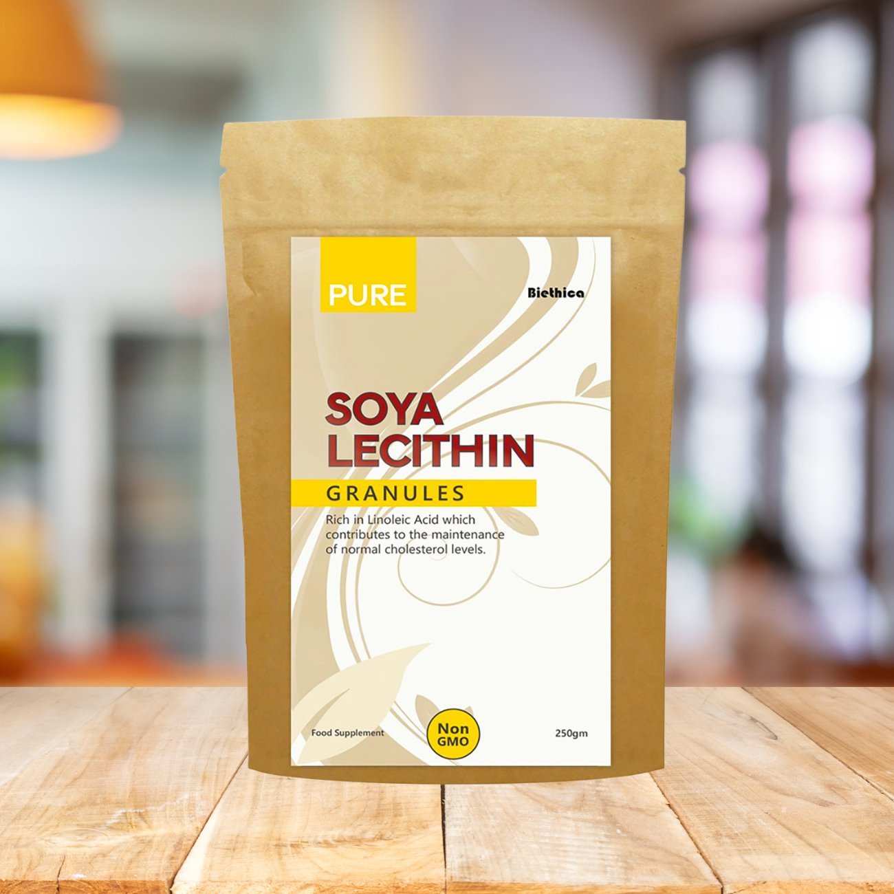 Pure Soya Lecithin Granules 250g [BLACK FRIDAY] - Eco Natural Products - Biethica - Food Supplement