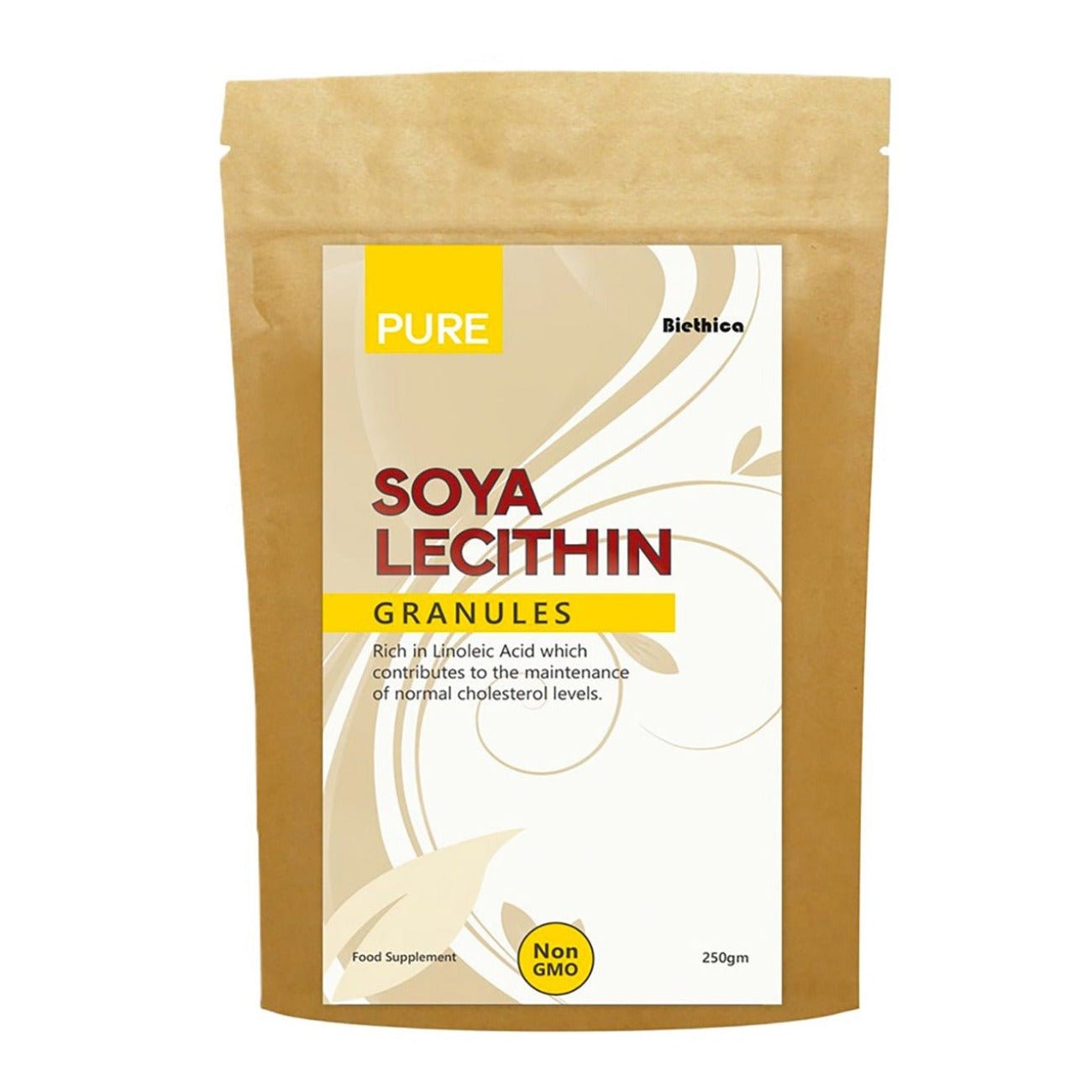 Pure Soya Lecithin Granules 250g [BLACK FRIDAY] - Eco Natural Products - Biethica - Food Supplement