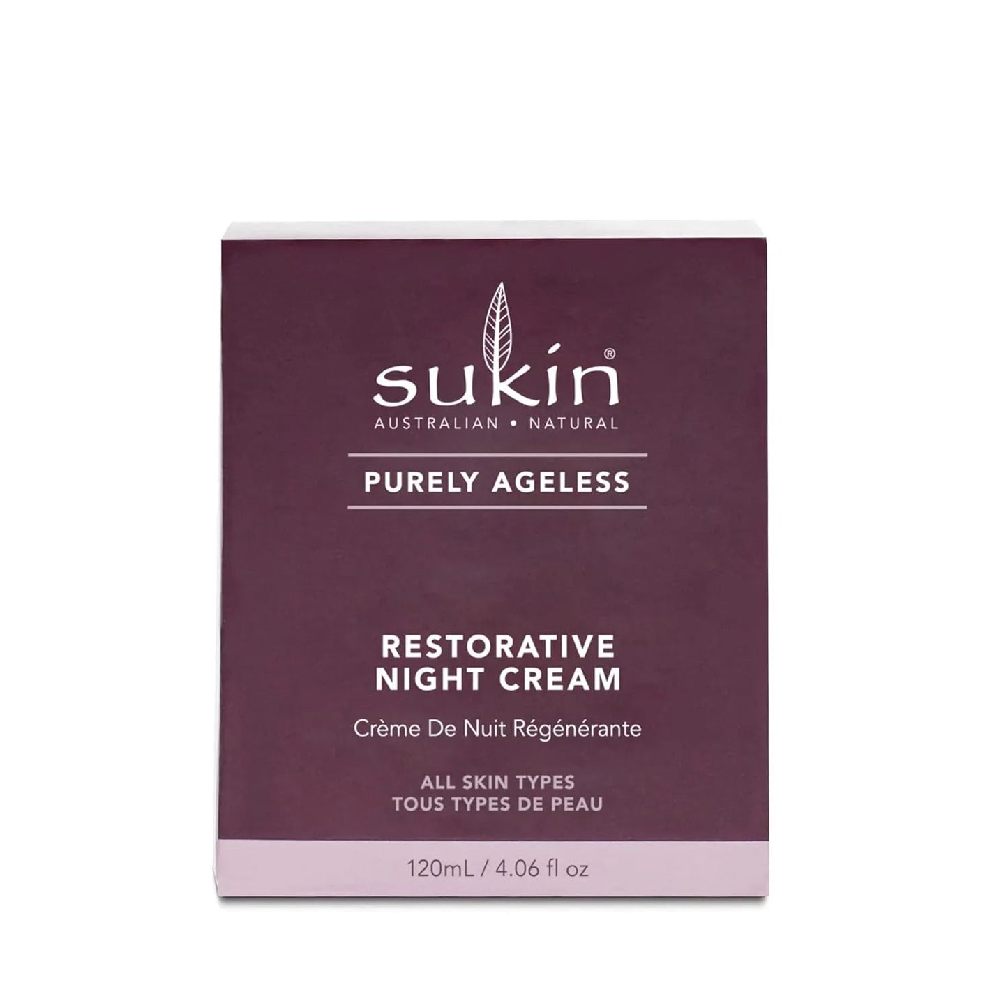 Purely Ageless Restorative Night Cream 120ml - Sukin - Night cream - Sukin