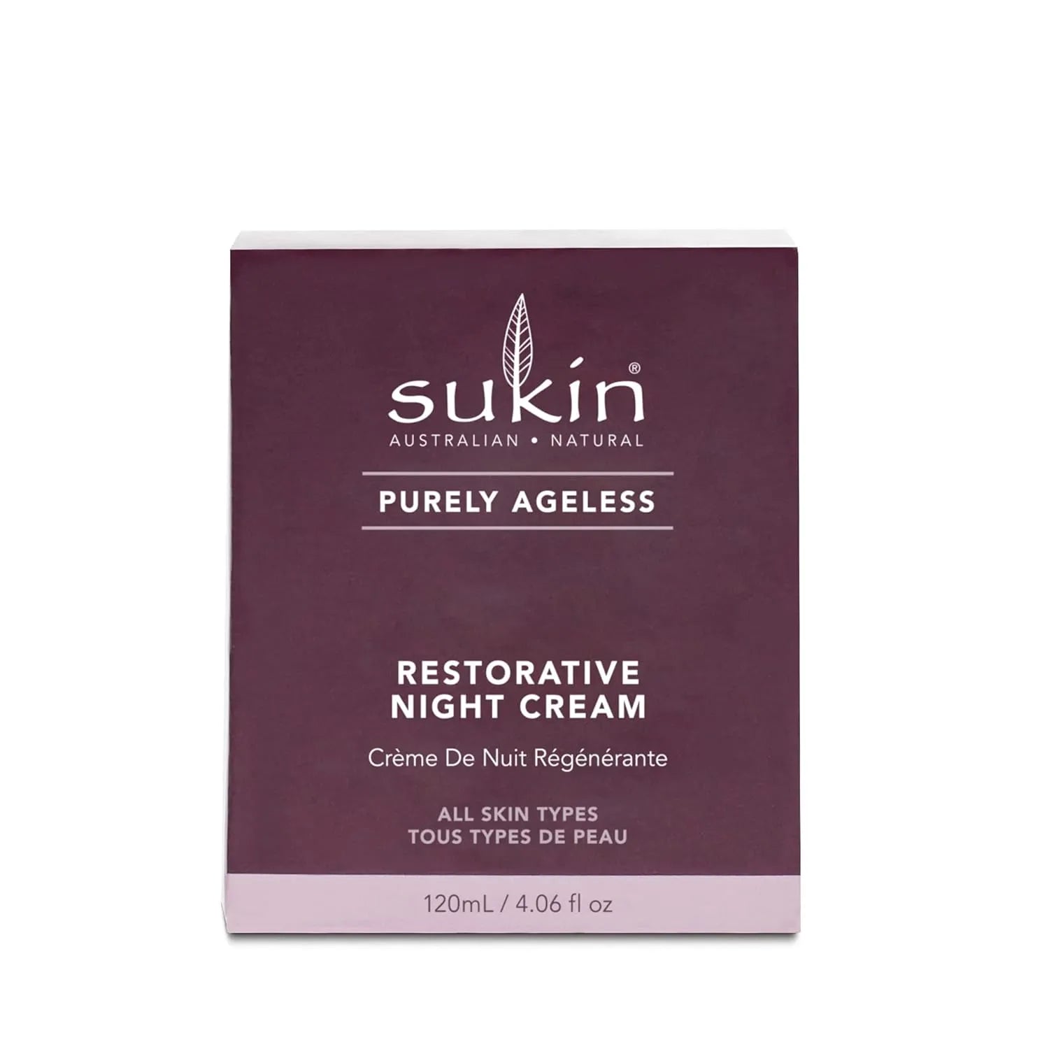 Purely Ageless Restorative Night Cream 120ml - Sukin - Night cream - Sukin