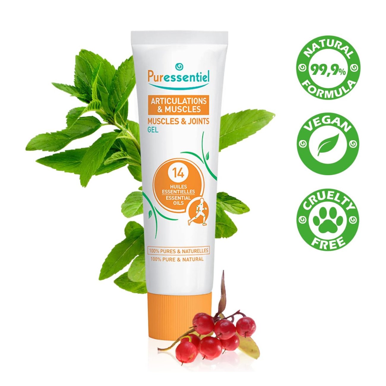 Puressentiel Muscles & Joints Natural Gel 60ml - Puressentiel - gel - Eco Natural Products