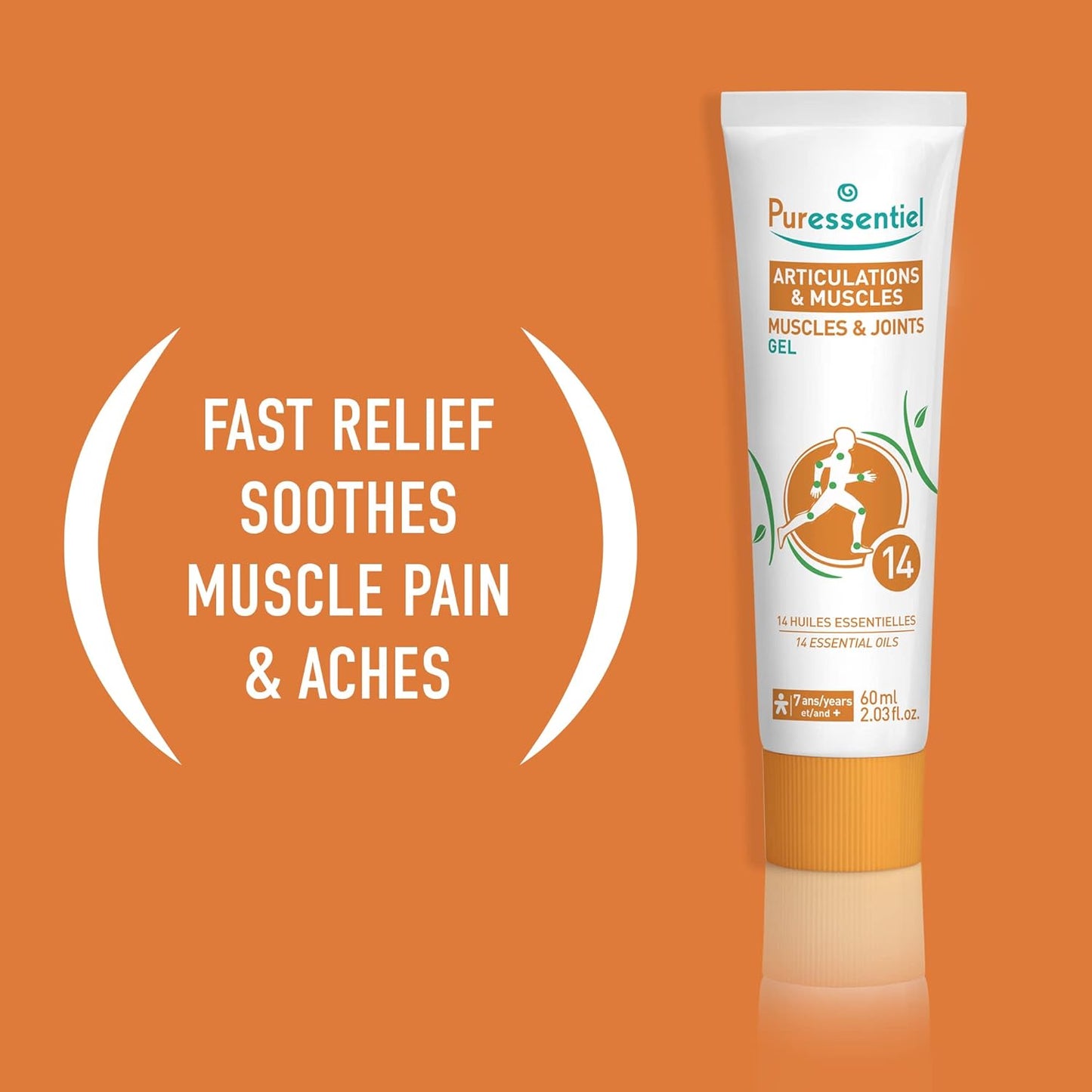 Puressentiel Muscles & Joints Natural Gel 60ml - Puressentiel - gel - Eco Natural Products