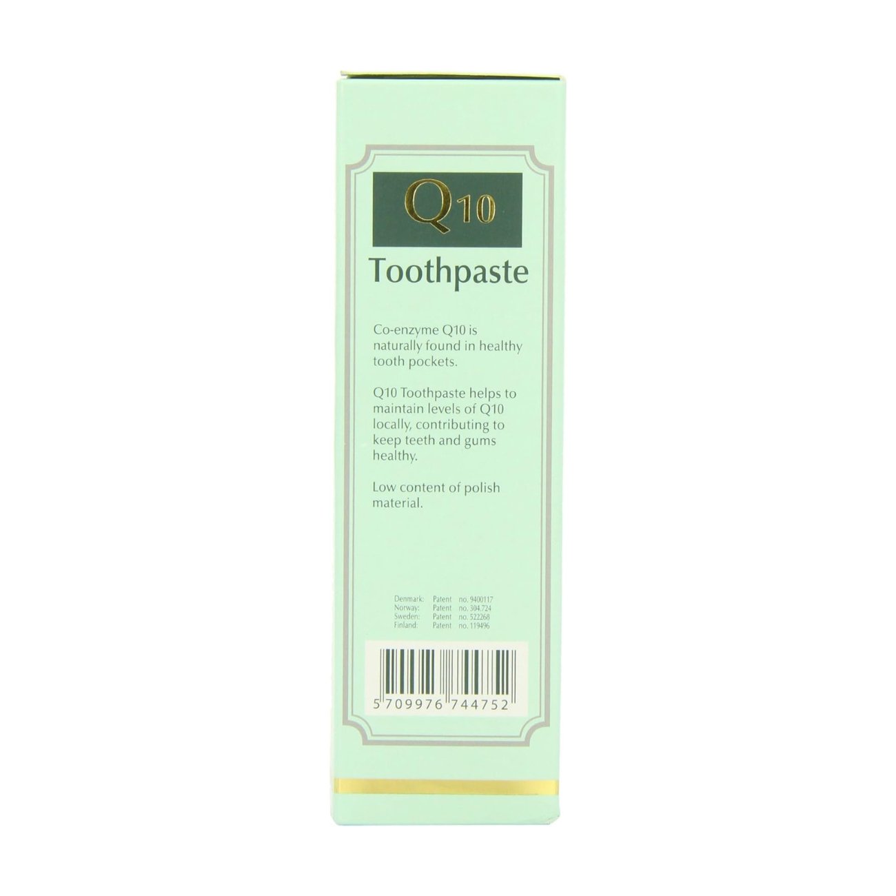 Q10 Toothpaste (+ Fluoride) 75ml - Pharma Nord - Toothpaste - Eco Natural Products