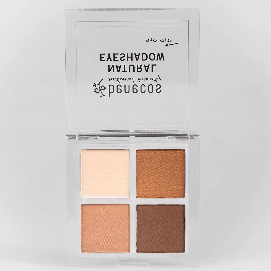 Quattro Eyeshadow No - 002 Coffee and Cream 8g - Benecos - Eyeshadow - Eco Natural Products