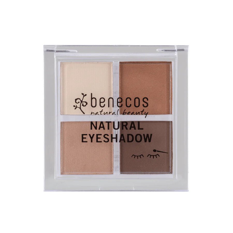 Quattro Eyeshadow No - 002 Coffee and Cream 8g - Benecos - Eyeshadow - Eco Natural Products