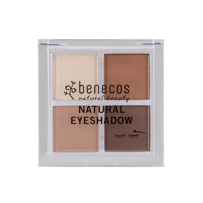 Quattro Eyeshadow No - 002 Coffee and Cream 8g - Benecos - Eyeshadow - Eco Natural Products