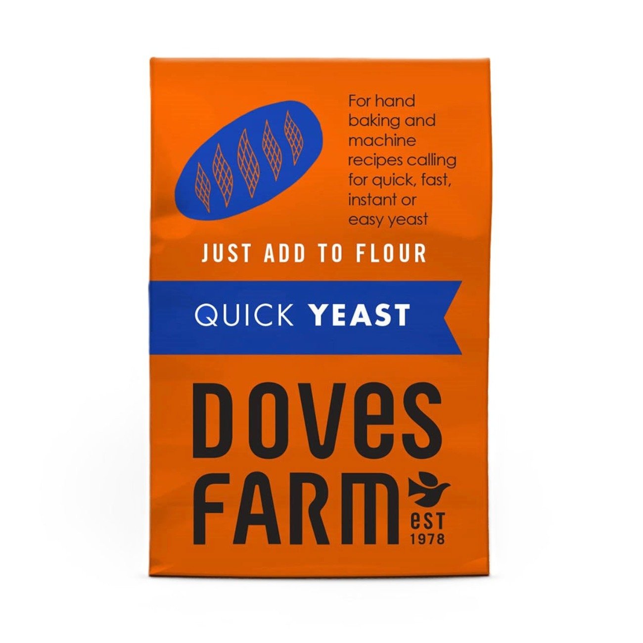 Quick Yeast 125g - Doves Farm - Baking - Eco Natural Products