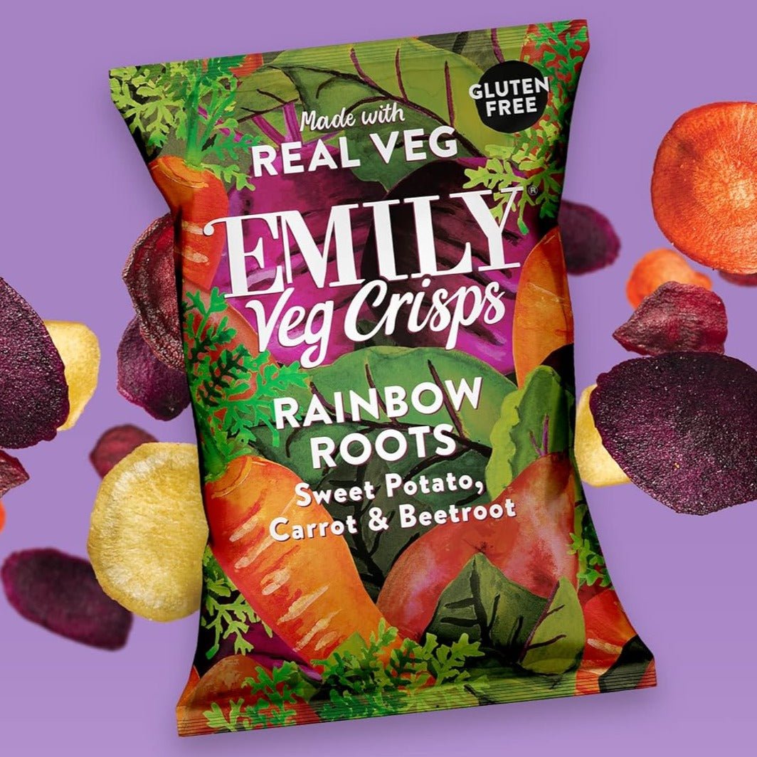 Rainbow Roots Veg Crisps 30g - Emily - Snack - Eco Natural Products