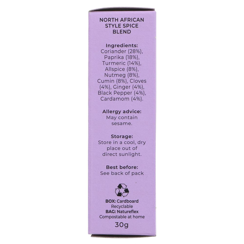 Ras - El - Hanout Seasoning 30g - Suma - Seasoning - Eco Natural Products