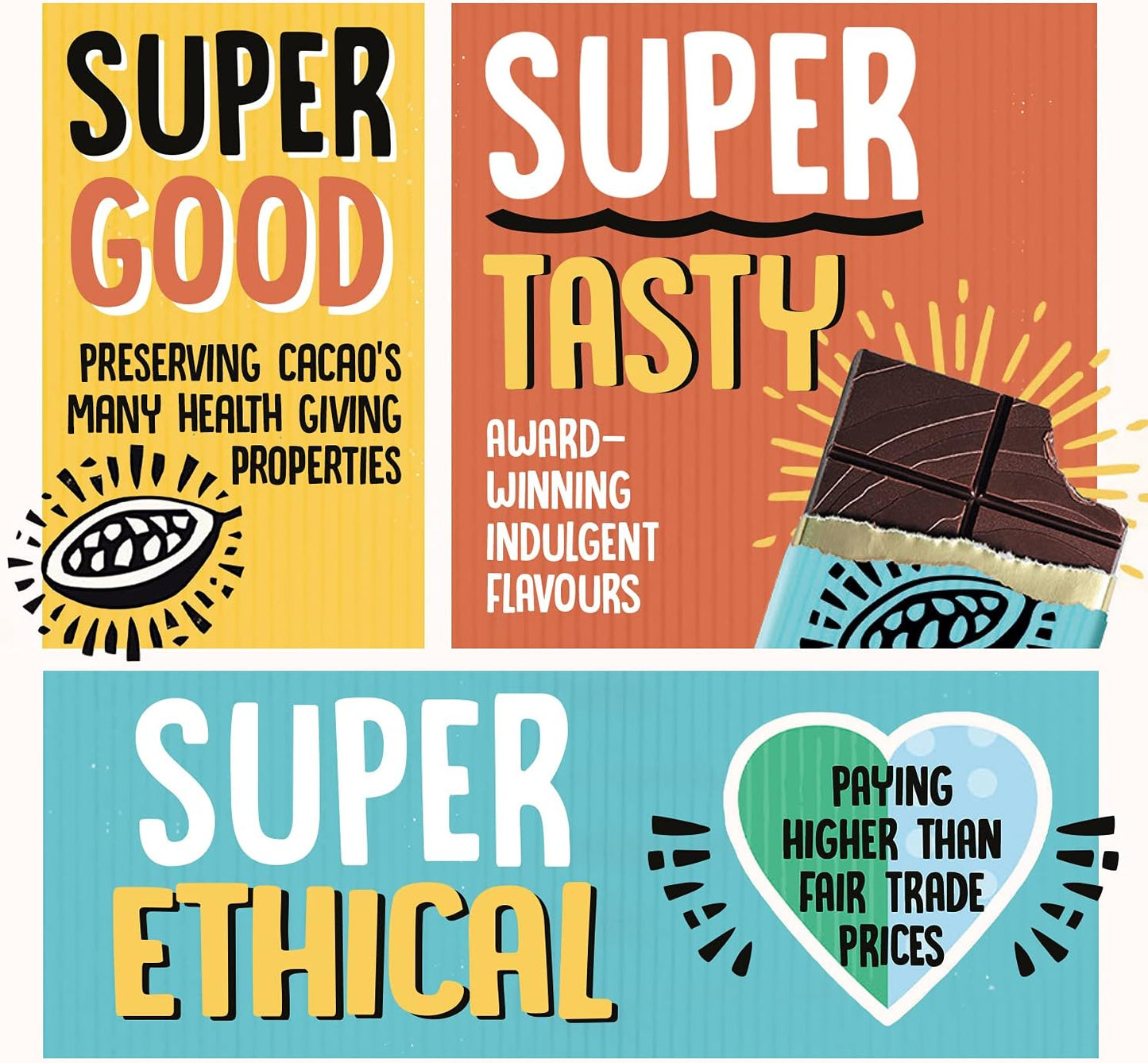 Raspberry & Coconut Centres Chocolate Bar 70g - Ombar - Chocolate Bar - Eco Natural Products