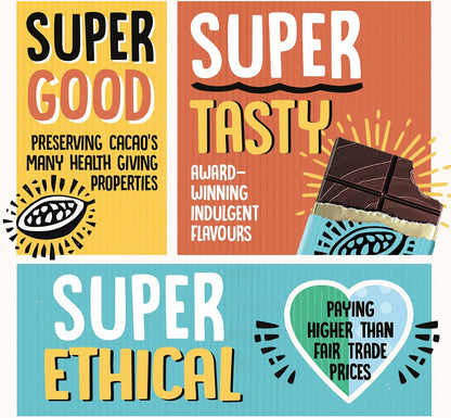 Raspberry & Coconut Centres Chocolate Bar 70g - Ombar - Chocolate Bar - Eco Natural Products