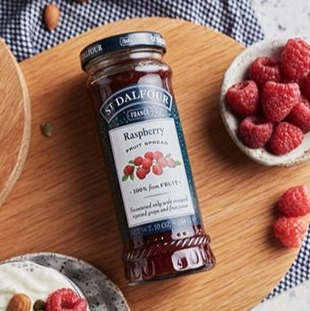 Raspberry Fruit Spread 284g - St Dalfour - Fruit Spreads - Eco Natural Products