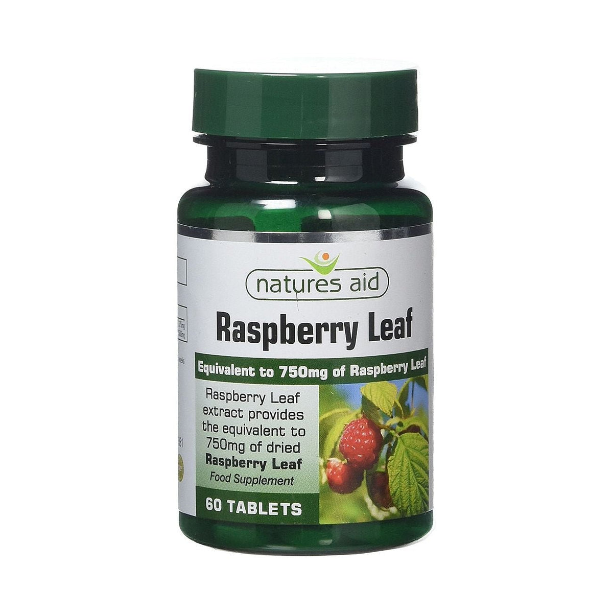 Raspberry Leaf 375mg 60 Tablets - Natures Aid - Vitamins & Supplements - Eco Natural Products
