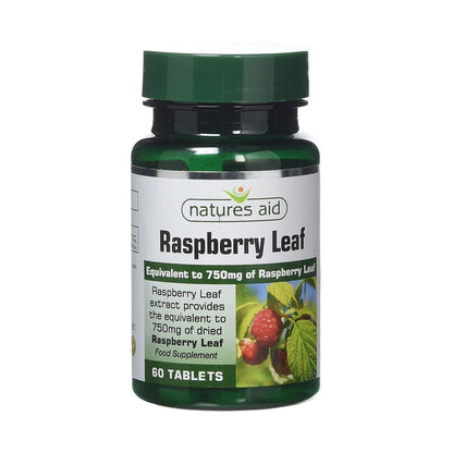 Raspberry Leaf 375mg 60 Tablets - Natures Aid - Vitamins & Supplements - Eco Natural Products