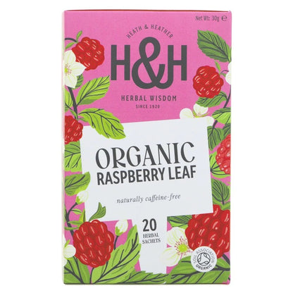 Raspberry Leaf Infusion 20 Bags - Heath & Heather - Infusions - Heath & Heather