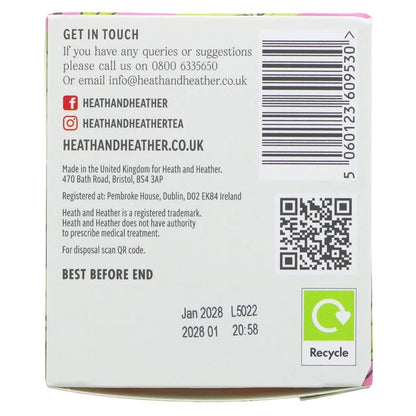 Raspberry Leaf Infusion 20 Bags - Heath & Heather - Infusions - Heath & Heather