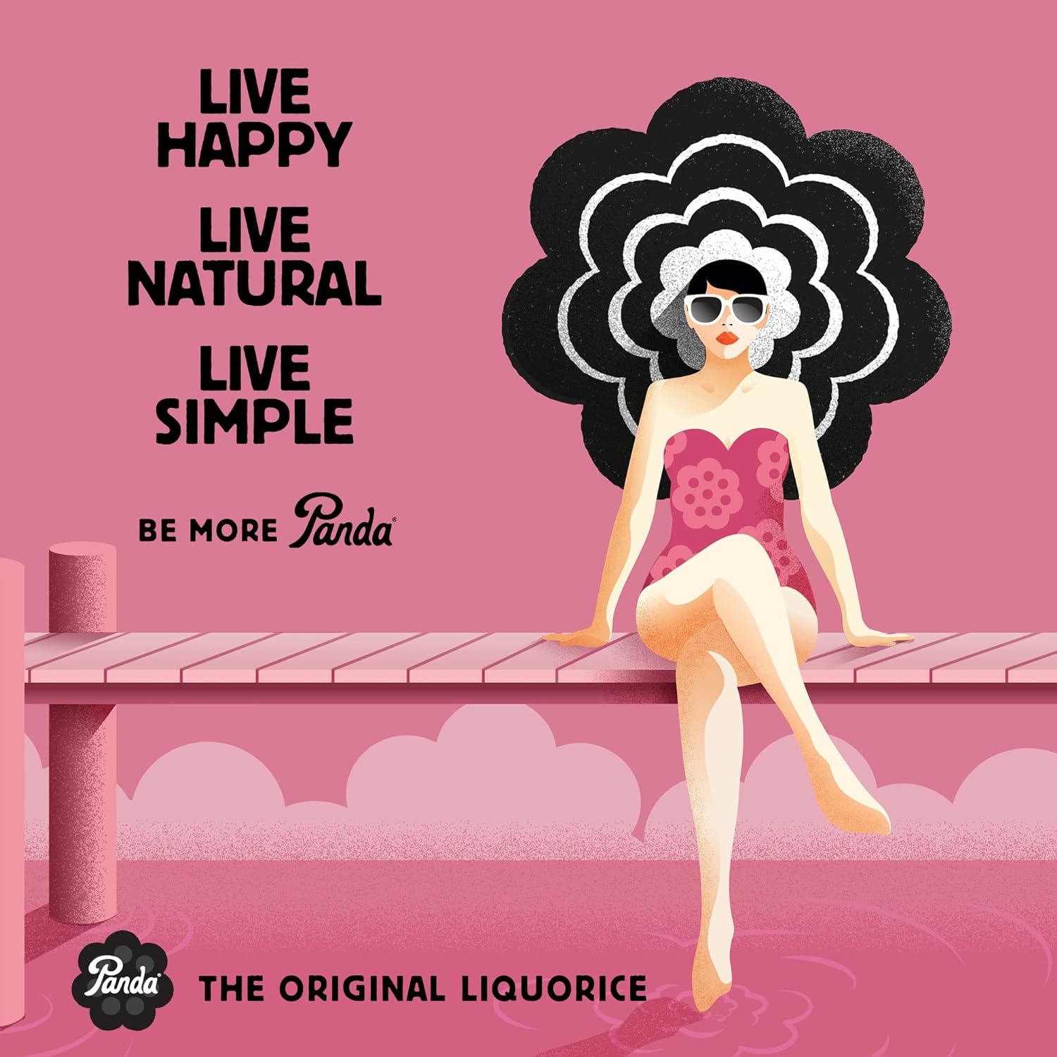 Raspberry Liquorice Bar 32g - Panda Liquorice - Liquorice - Eco Natural Products