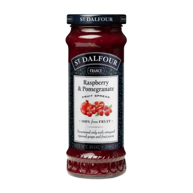 Raspberry & Pomegranate Fruit Spread 284g - St Dalfour - Fruit Spreads - St Dalfour