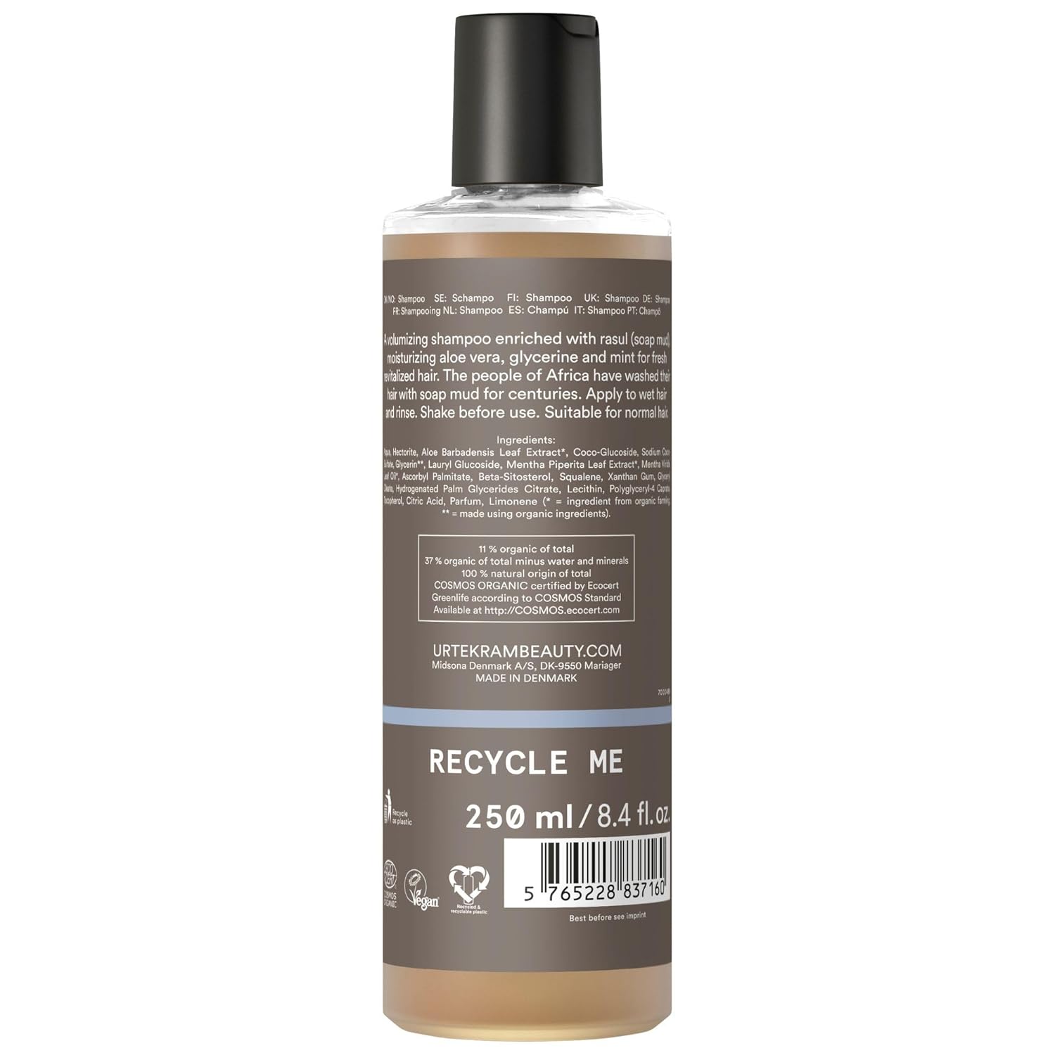 Rasul Shampoo for Greasy Hair 250ml [BLACK FRIDAY] - Eco Natural Products - Urtekram - Shampoo