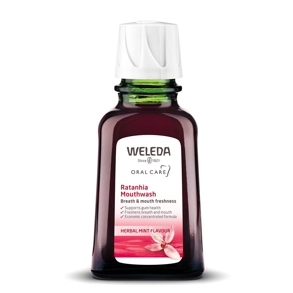 Ratanhia Mouthwash 50ml - Eco Natural Products - Weleda - Mouthwash