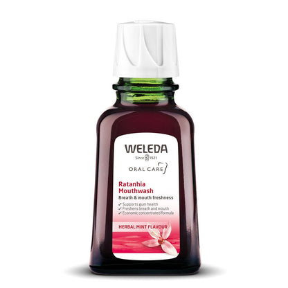 Ratanhia Mouthwash 50ml - Weleda - Mouthwash - Eco Natural Products