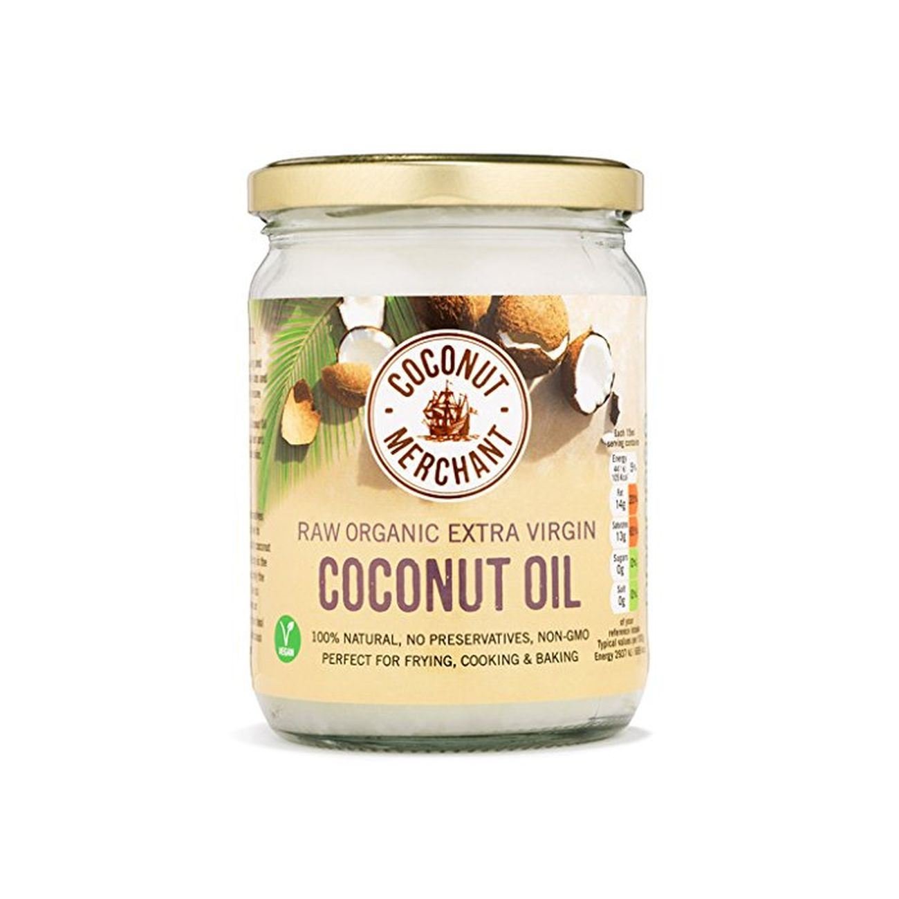 Raw Extra Virgin Coconut Oil 500ml - Coconut Merchant - Coconut Oil - Eco Natural Products