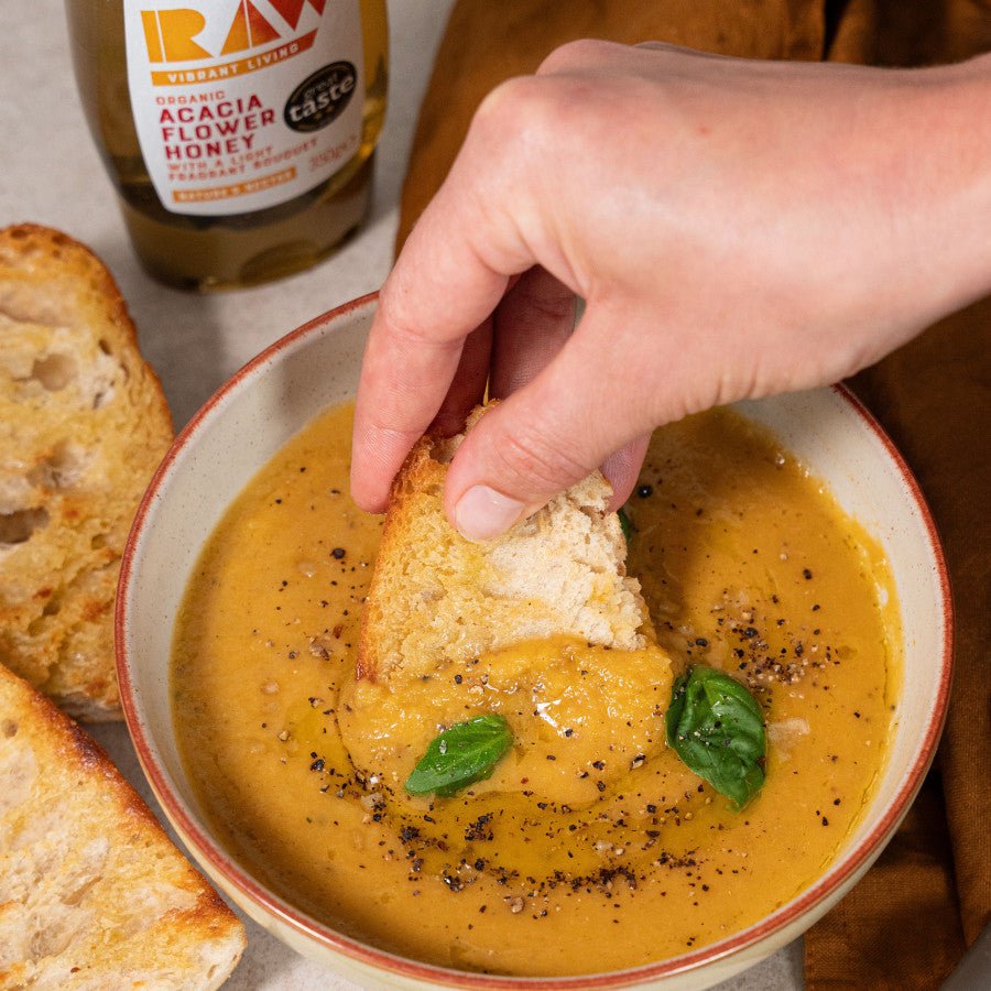 Raw & Organic Acacia Honey 350g - Raw Health - Honey - Eco Natural Products