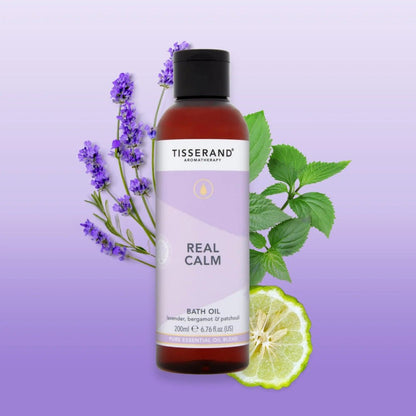 Real Calm Bath Oil 200ml - Tisserand - Essential Oil Blend - Tisserand