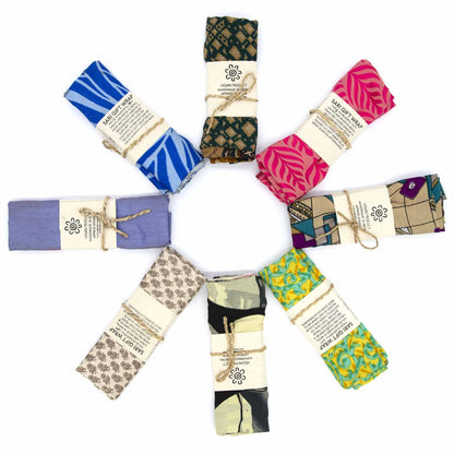 Recycled Sari Gift Wrap/Scarf 1pc - Siesta Crafts - Gift - Eco Natural Products