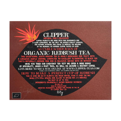 Redbush (Rooibos) Infusion 80 Bags - Clipper - Infusion - Eco Natural Products