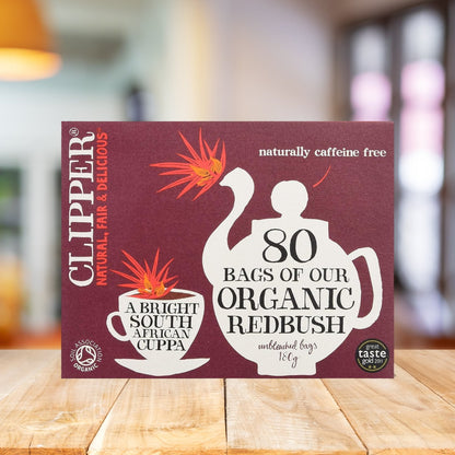 Redbush (Rooibos) Infusion 80 Bags - Clipper - Infusion - Eco Natural Products