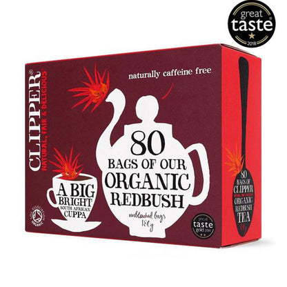 Redbush (Rooibos) Infusion 80 Bags - Clipper - Infusion - Eco Natural Products