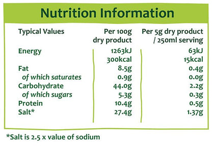 Reduced Salt Bouillon Powder 500g - Marigold - Bouillon Power - Eco Natural Products