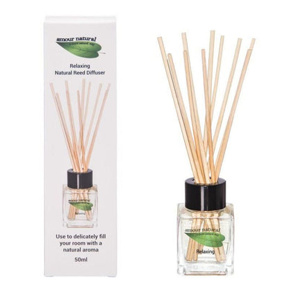 Reed Diffuser Relaxing Lavender 50ml - Amour Natural - Incense/Diffuser - Eco Natural Products